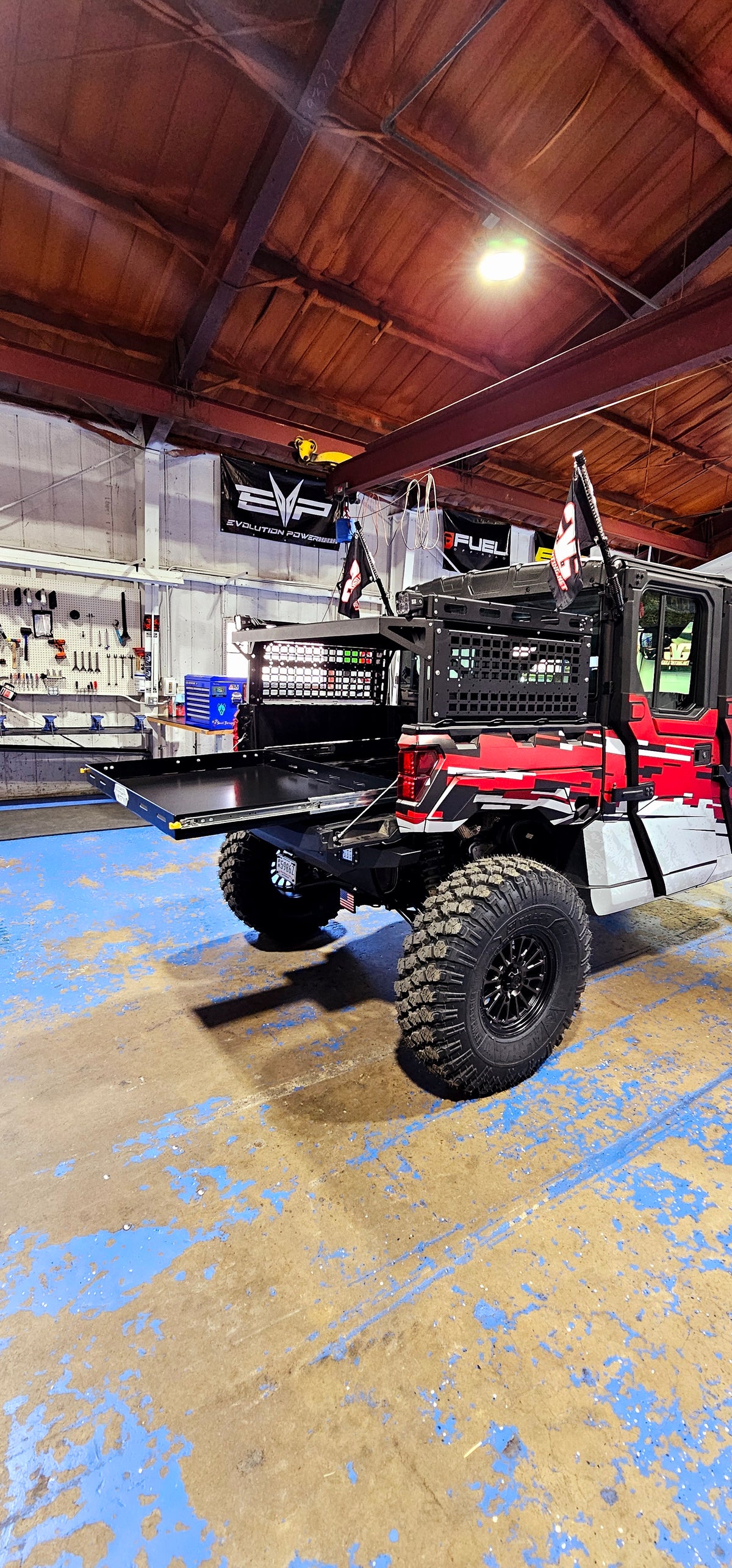 POLARIS RANGER XP1000 ULTIMATE FULL BED TRAY SYSTEM
