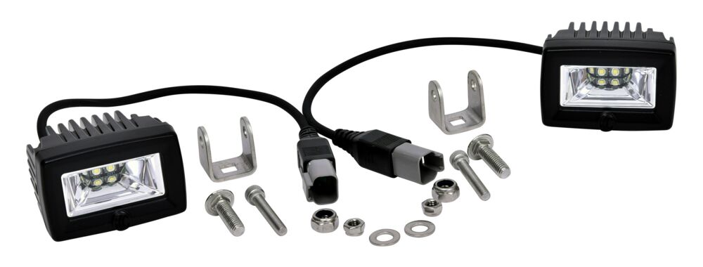 2" C-Series C2 LED - 2-Light System - Backup - 20W Flood Beam - # 519