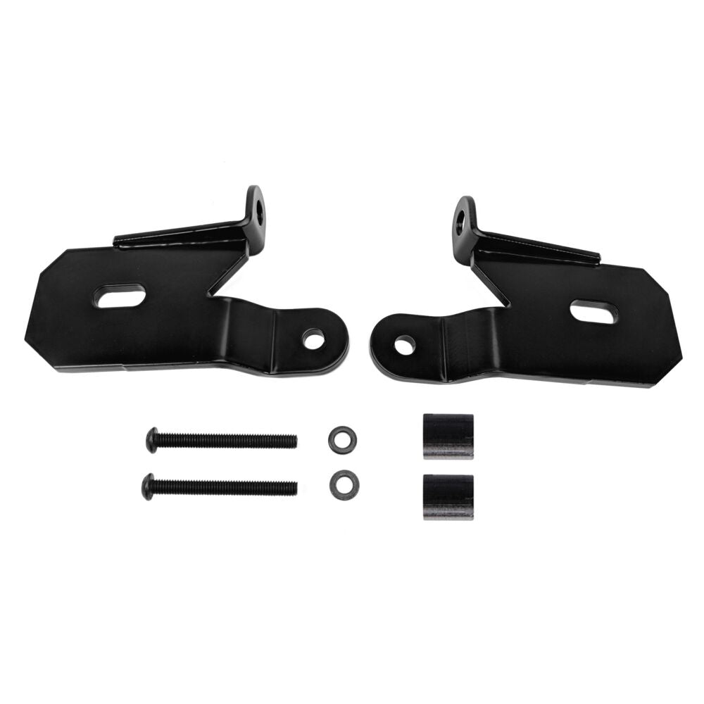 Bracket Set - Light Mount - Windshield - Pillar Mount - Pair - for 18-24 Jeep JL/JT/4xe - # 7318