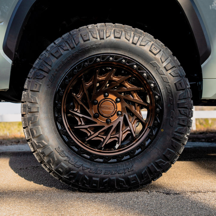 Typhoon Truck | Smoked Bronze Center Gloss Black Lip
