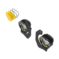 FLEX ERA® 3 Dual Mode SAE Fog LED Light Pods - 2-Light Master Kit - Jeep JK/JL/JT Steel Bumpers - # 97149