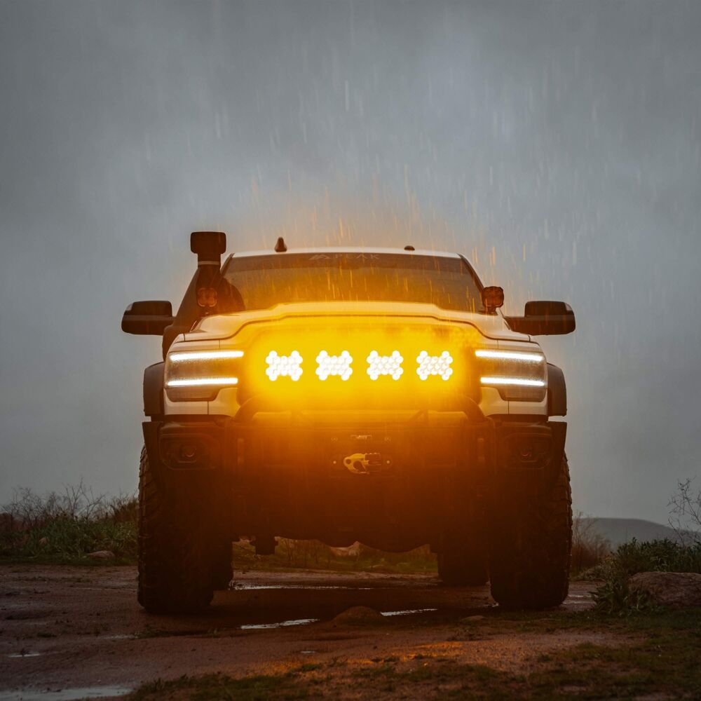 SlimLite® 8" LED - Light Shield - Amber - # 5208