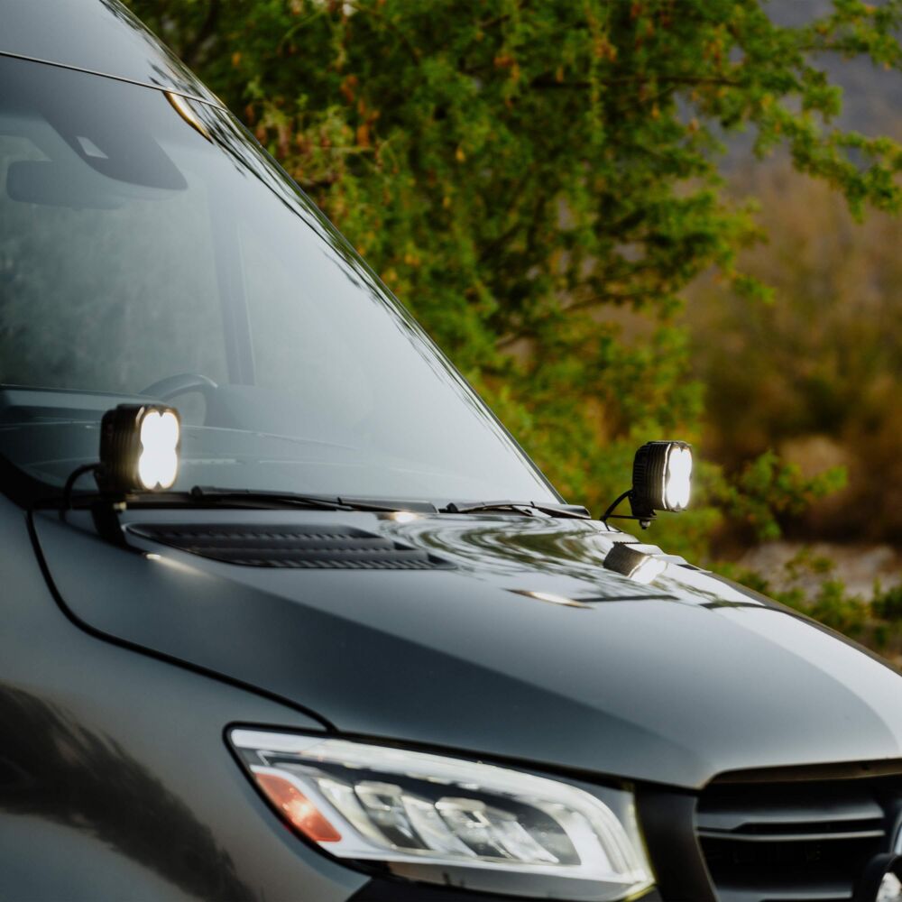 Mercedes Sprinter Van A-Pillar / Ditch Mount - 2019+ Mercedes Sprinter - # 73444