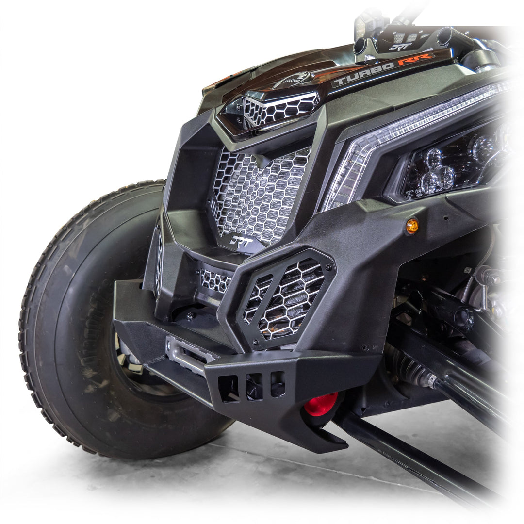 5-piece X3 front grille set – laser-cut steel for max airflow