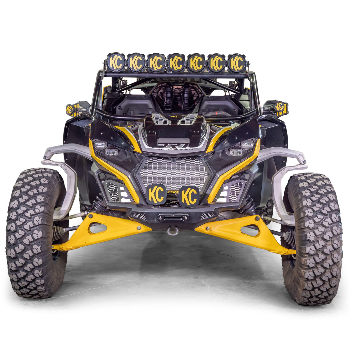 Vehicle hood scoop in ABS for Can-Am Maverick R, paint or wrap ready finish