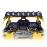 Powder-coated steel/aluminum bracket kit, includes hardware, fits Maverick R 2024 and up