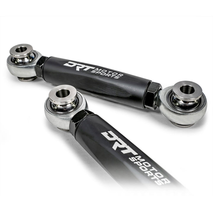 Front sway bar links in hex bar design, anodized aluminum, for Maverick R 2024+