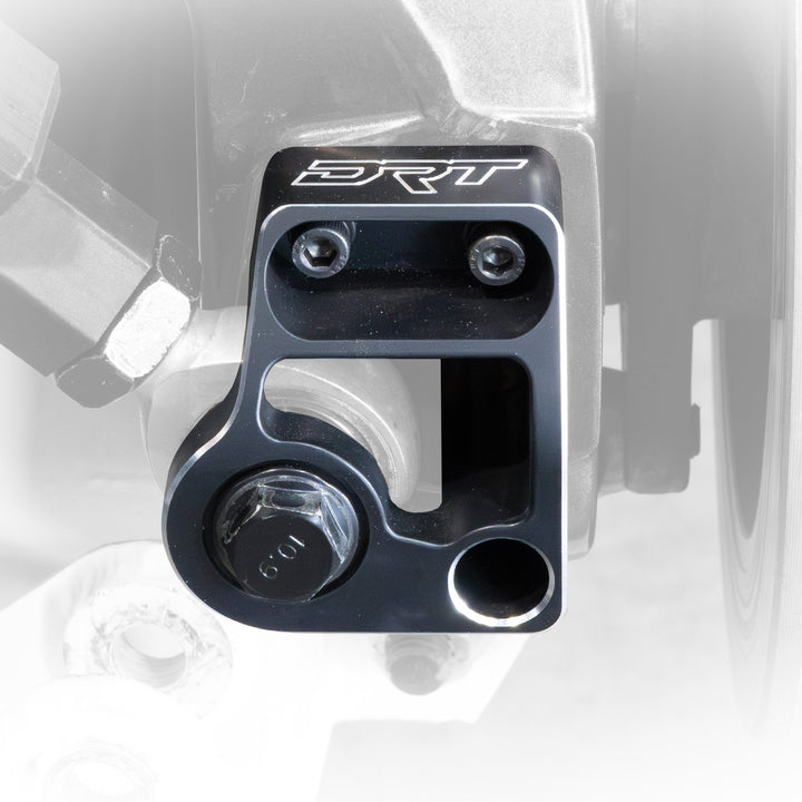 DRT Motorsports Billet UHD 7075 Double Shear Toe Link Bracket Kit for Cam-Am Maverick R