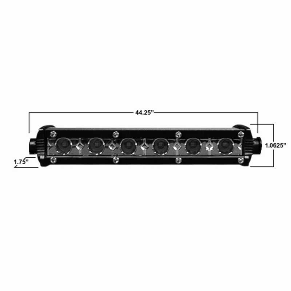 Ultra Slim Single Row 44.25" Light Bar