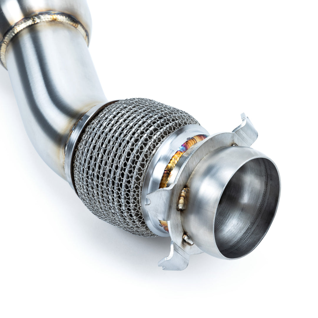 EVP Racing 3 Inch Down Pipe with Bullet Muffler for Can-Am Maverick R
