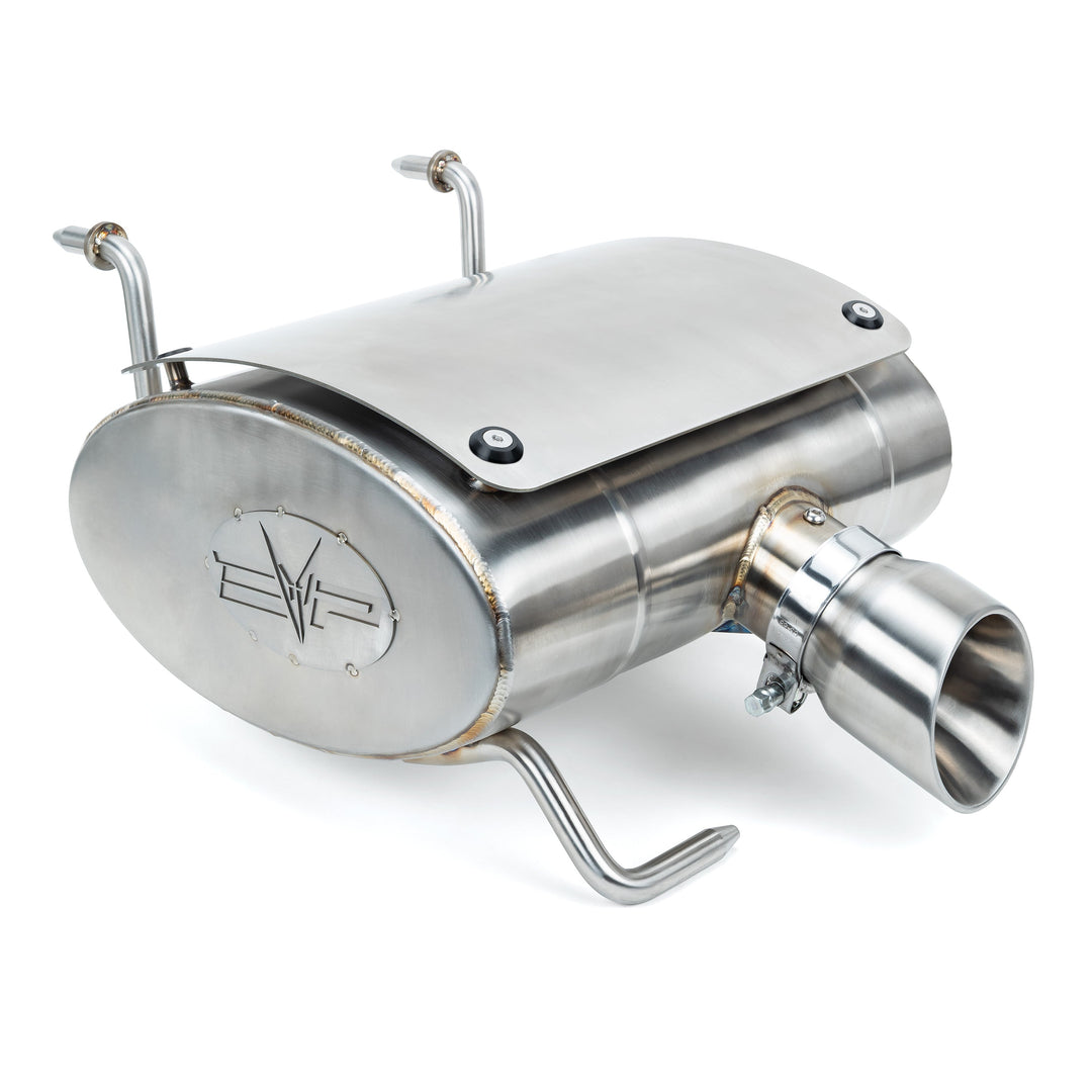 EVP Center Exit Muffler with Rear Fascia for 2024+ Polaris Ranger 1500