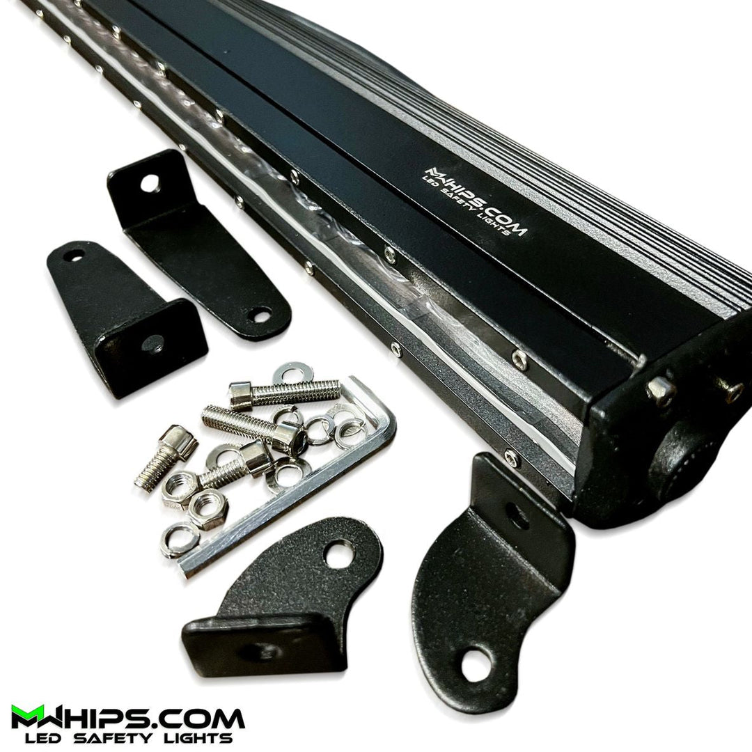 31" CREE LED LIGHT BAR - WHITE SPOT BEAM - Mwhips