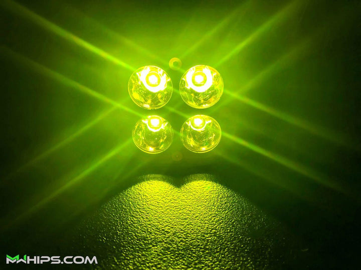 3" 40W 3400L YELLOW SPOT/FLOOD COMBO - PAIR - Mwhips