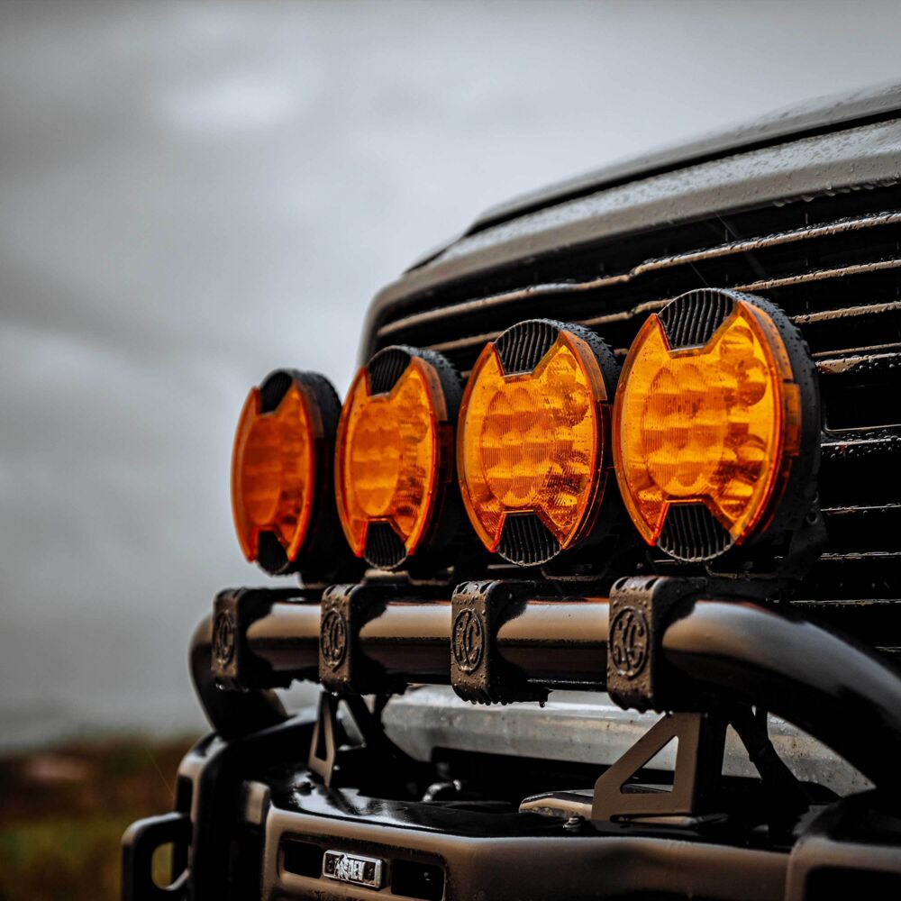 SlimLite® 8" LED - Light Shield - Driving - Amber - # 5211