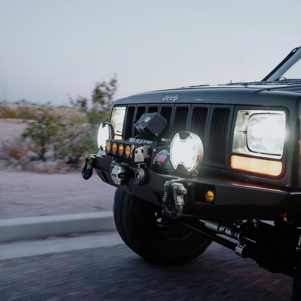 SlimLite® 6" Light Shield - SAE Driving Beam - Clear - # 5120