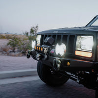 SlimLite® 6" Light Shield - SAE Driving Beam - Clear - # 5120