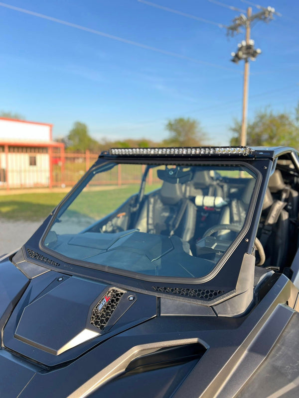 Moto Armor ABF Fabrication 2025+ Pro Series Full Glass Windshield