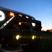 FLEX ERA® 3 Dual Mode SAE Fog LED Light Pods - 2-Light Master Kit - Jeep Aftermarket Bumpers - # 97147