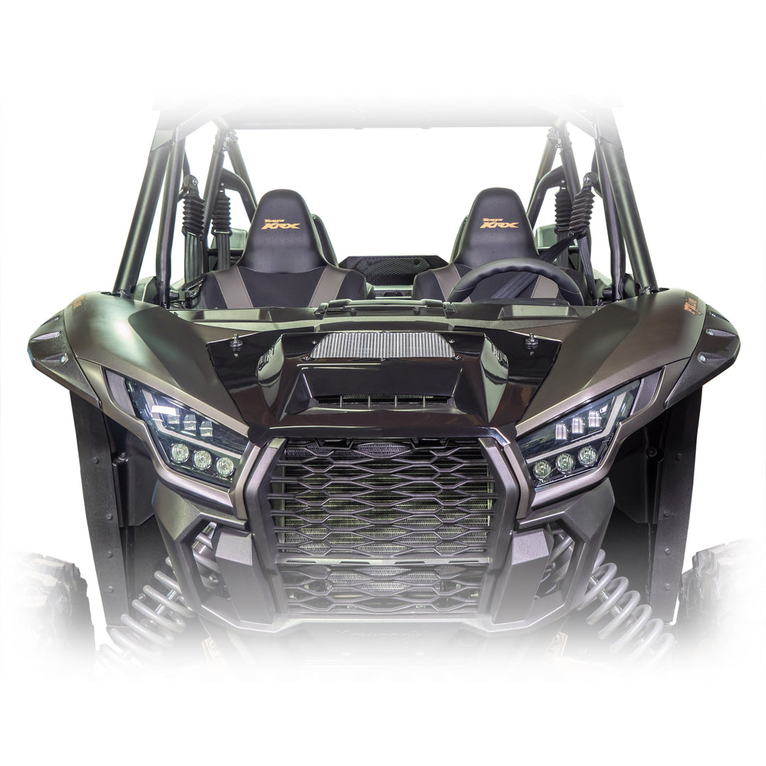DRT Motorsports Vented Hood for Kawasaki Teryx KRX/4 1000 High Impact ABS
