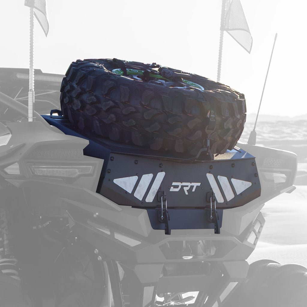DRT Motorsports Tire Carrier / Trunk Enclosure System for Kawasaki