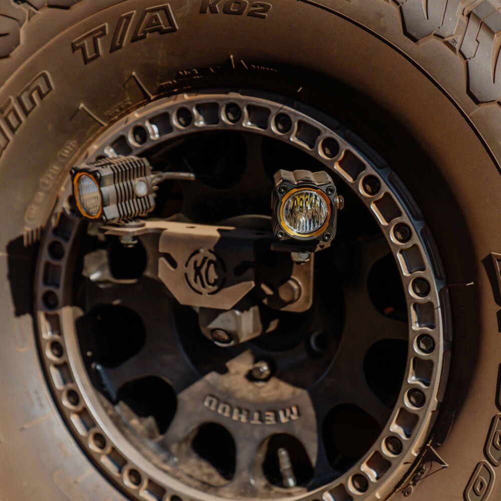 Light Mount - Spare Tire Carrier - GEN6 2021+ Ford Bronco M12x1.5 Lug Nuts - # 7477