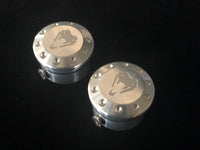 KRX 1000 Billet Frame Tube Plugs