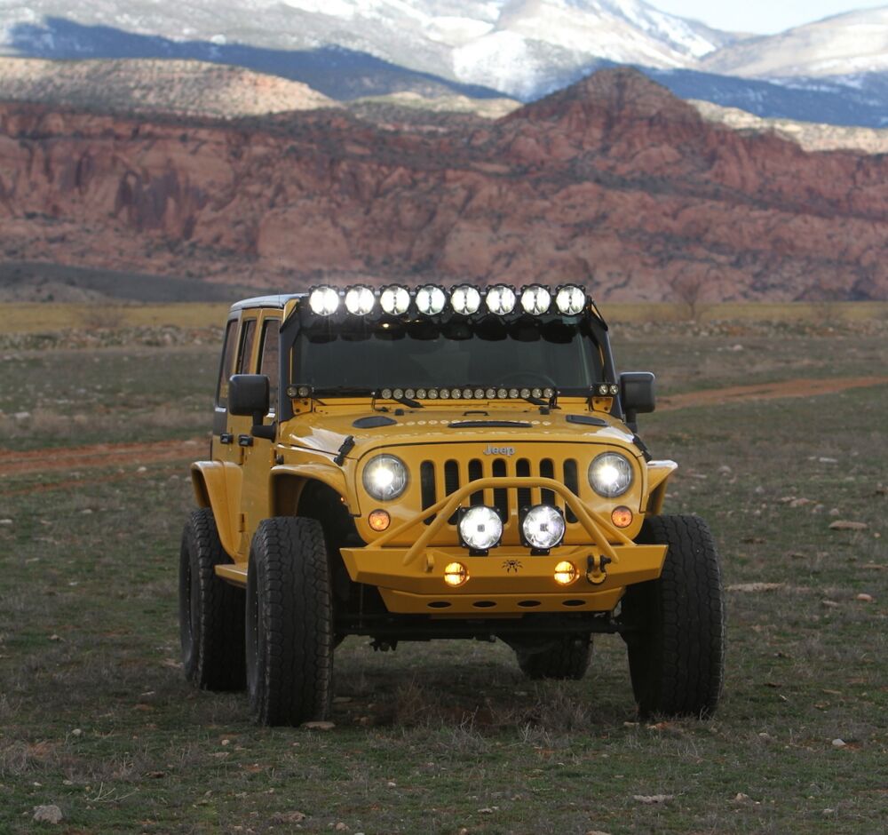 7" Gravity® LED Pro DOT Headlight - Driving Beam - Single - Universal / 07-18 Jeep JK - # 4234