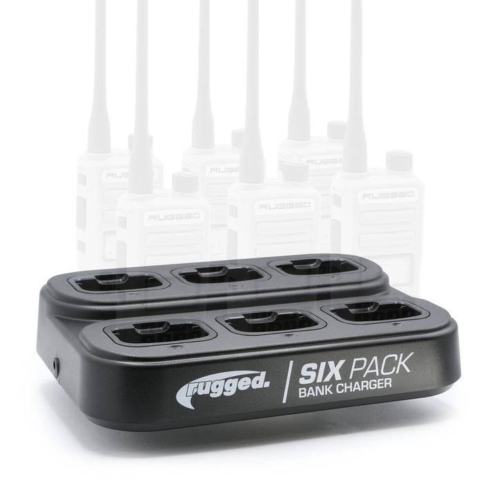 6-Pack Bank Charger for Handheld Radios - GMR2