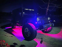 6PC T3 BLUETOOTH RGBW ROCK KIT - Mwhips