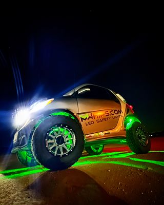 6PC T3 BLUETOOTH RGBW ROCK KIT - Mwhips