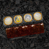 FLEX ERA® LED Light Bar - 10" Light Shield - Amber - # 5333