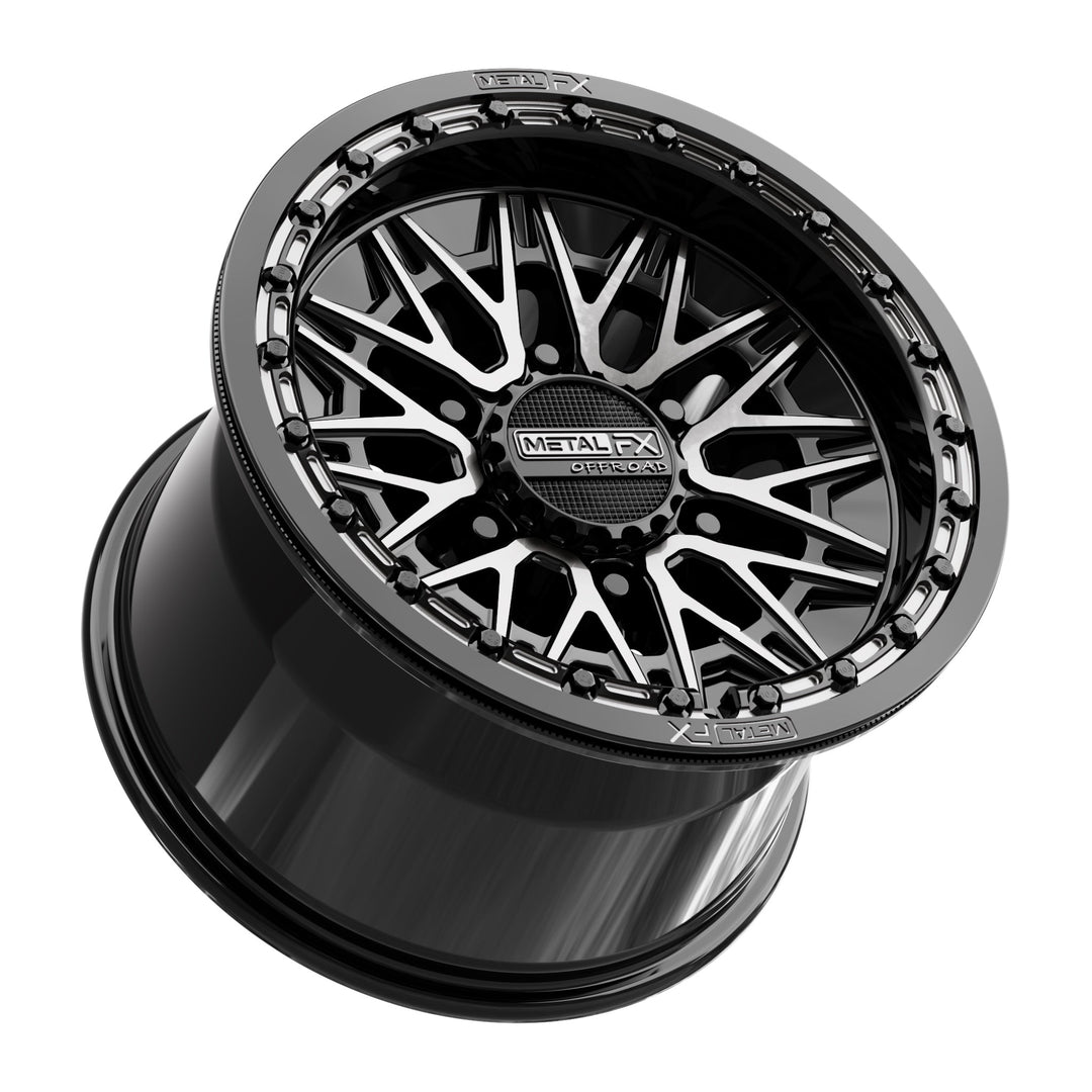Alpha 6R Beadlock | Gloss Black DDT Face