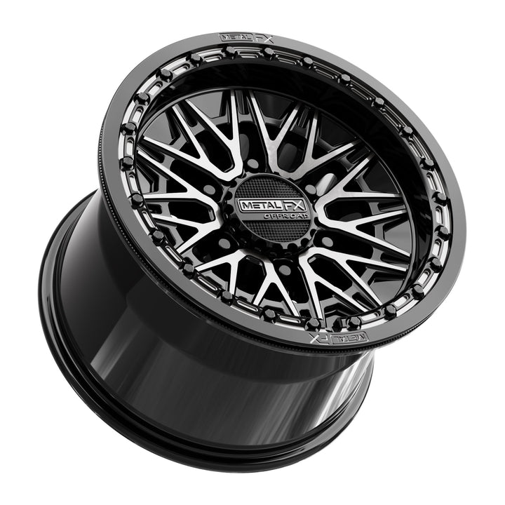 Alpha 6R Beadlock | Gloss Black DDT Face
