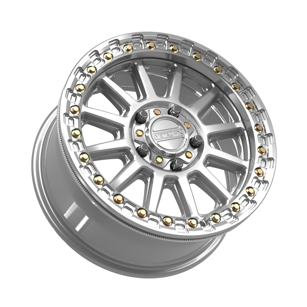 Rampage R Beadlock | Gloss Silver Machined
