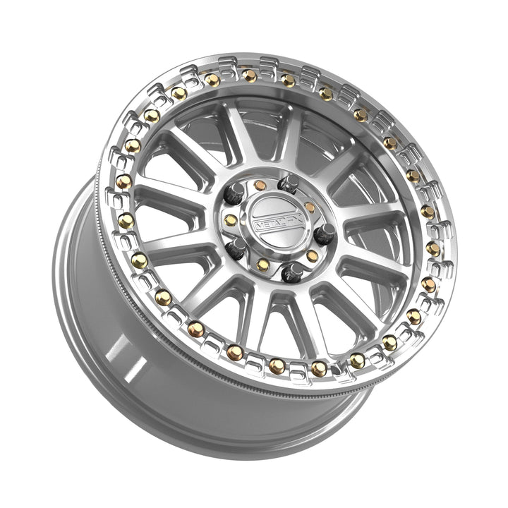 Rampage R Beadlock | Gloss Silver Machined
