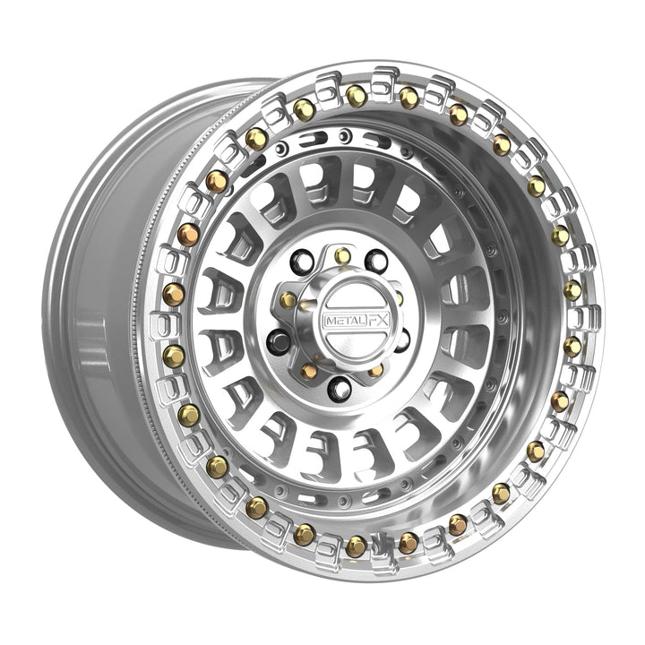 Sicario R Beadlock | Gloss Silver Machined