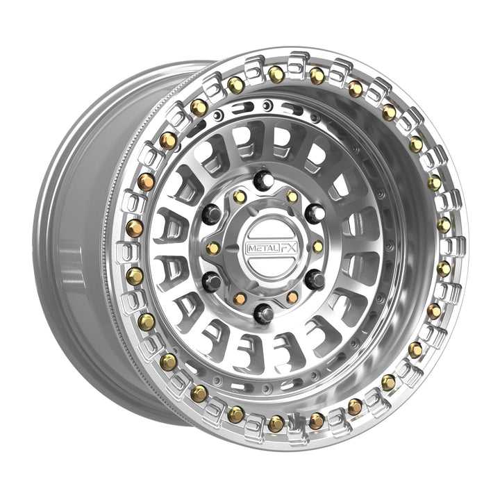 Sicario 6R Beadlock | Gloss Silver Machined