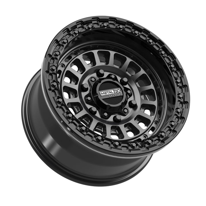 Sicario 6R Beadlock | Satin Black w/ Gloss Black Ring