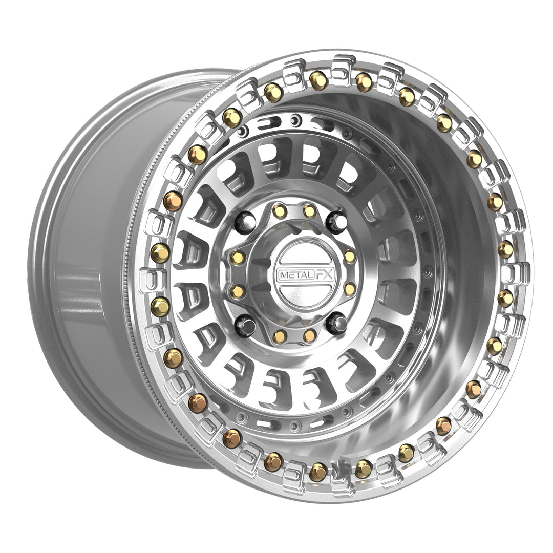 Sicario Beadlock | Gloss Silver Machined