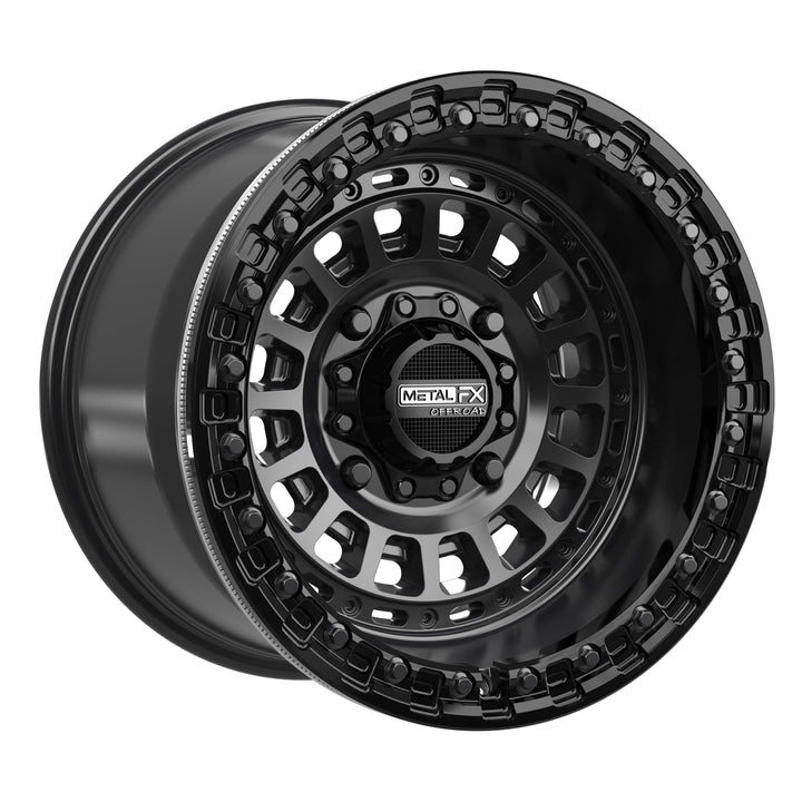 Sicario Beadlock | Satin Black w/ Gloss Black Ring