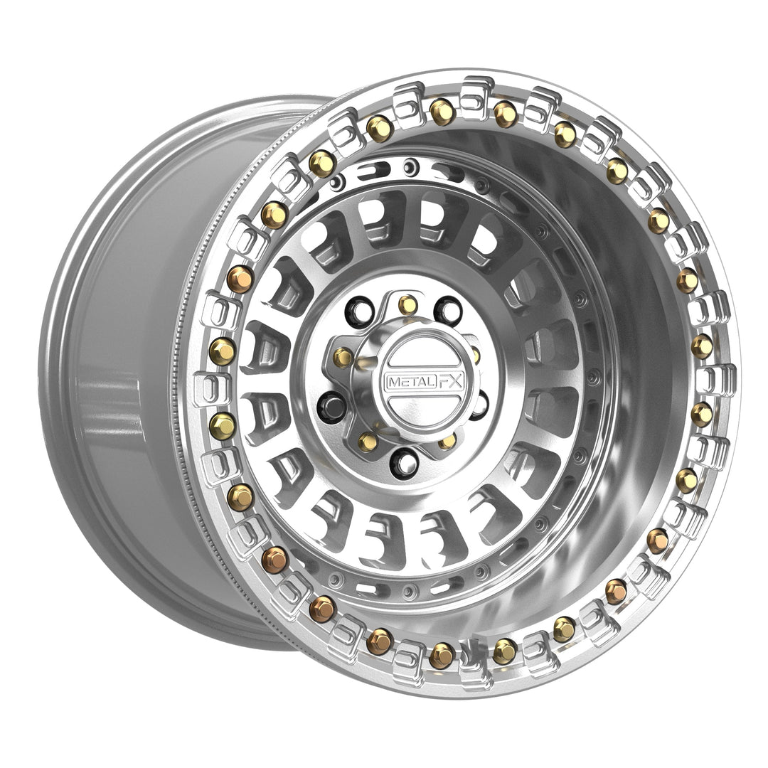 Sicario R Beadlock | Gloss Silver Machined