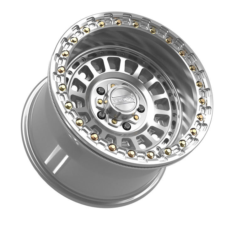 Sicario R Beadlock | Gloss Silver Machined