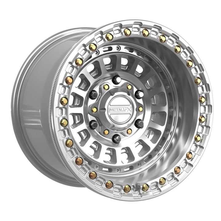 Sicario 6R Beadlock | Gloss Silver Machined