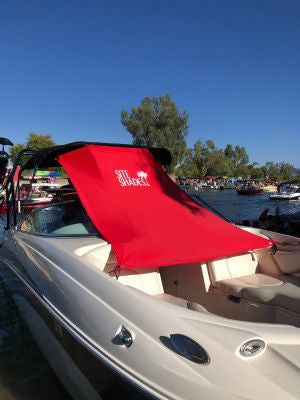 7ft X 5ft - SXS/Boat Shade - GREY/SILVER - Mwhips