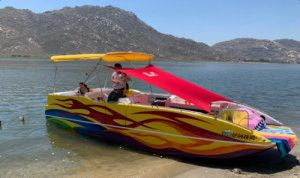 7ft X 5ft - SXS/Boat Shade - GREY/SILVER - Mwhips