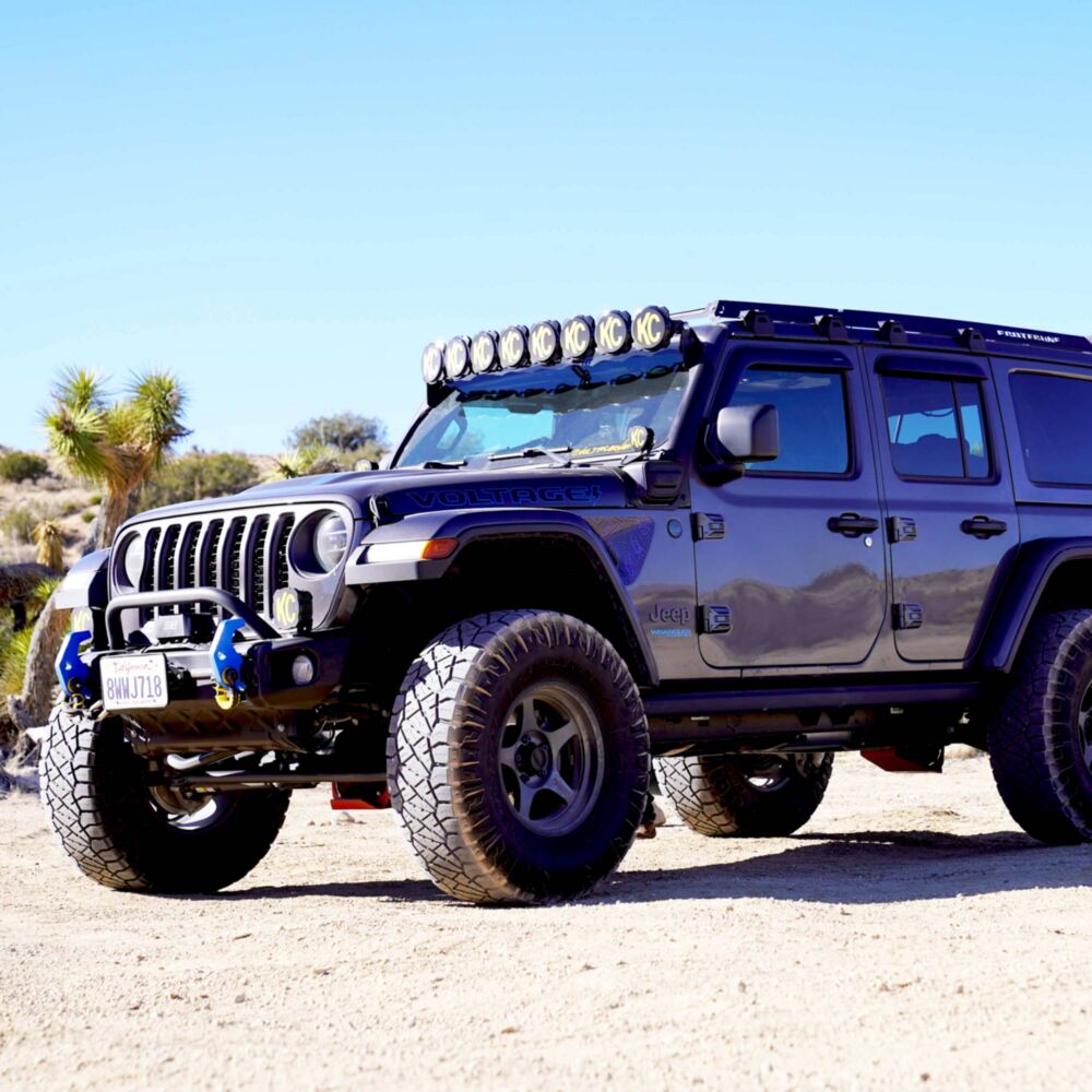 Bracket Set - 50" Light Bar - Overhead Mount - Pair - for Jeep 4xe - # 7331