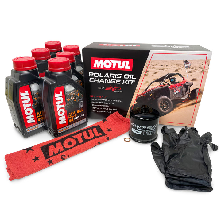 EVP Motul® Oil Change Kits, Polaris RZR Pro R