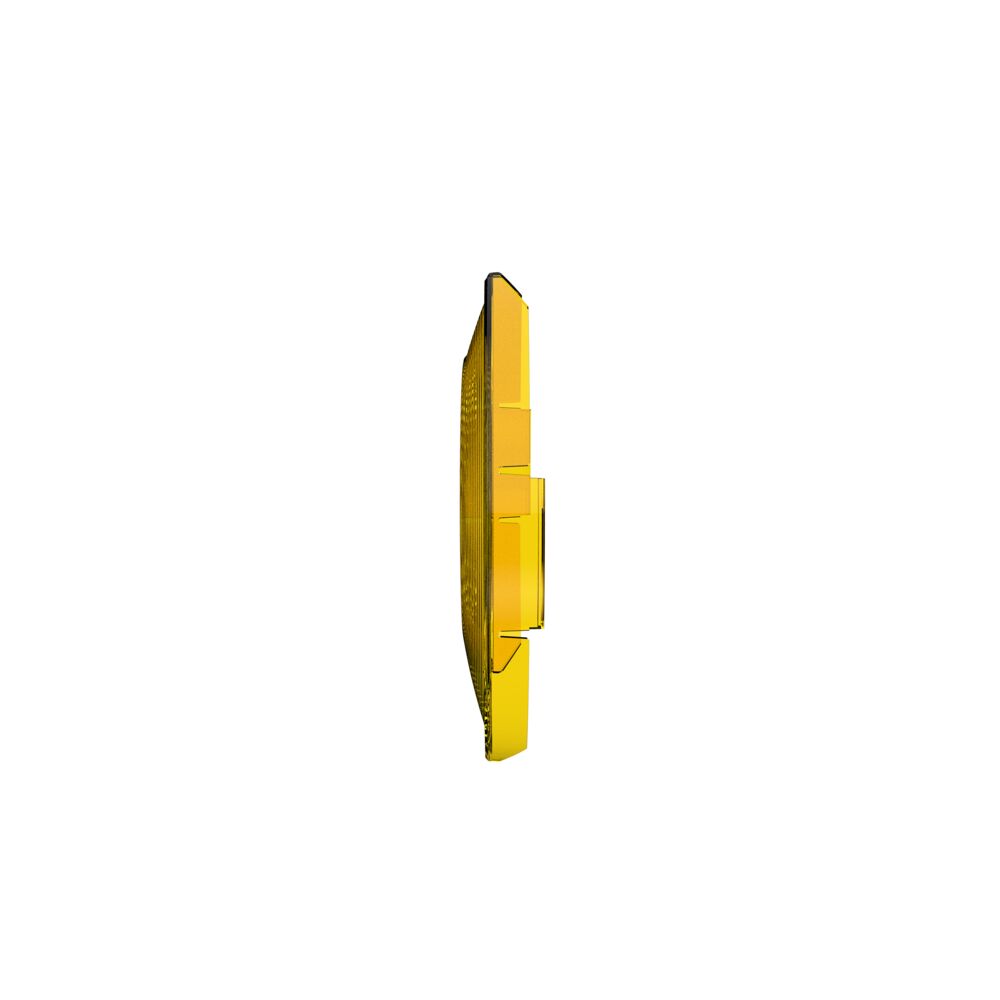SlimLite® 8" LED - Light Shield - SAE Driving - Selective Yellow - # 5210