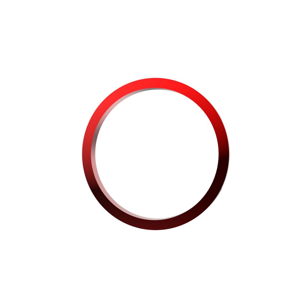 FLEX ERA® 1 - Single Bezel Ring - Red - # 30575