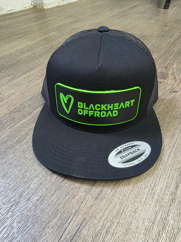BLACKHEART OFFROAD - Flat Bill Hat